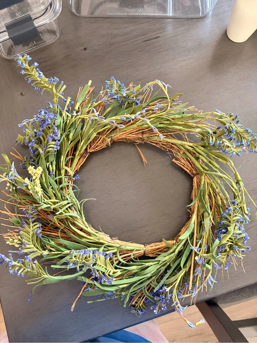 Rustic Lavender Wreath